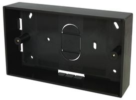 TUK 3L32G2BK Connector Accessory, Back Box, Double gang (86x146mm) Faceplates, TUK Data/Telecoms Back Boxes