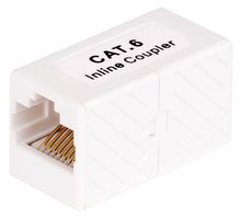 STARTECH IN-CAT6-COUPLER-U1 In-Line Adapter, RJ45 Coupler, Inline Cat6 Coupler, Cat6 Cable Extension, F/F T568B Connector