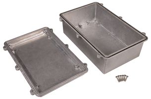 MULTICOMP PRO HQ011EMS Metal Enclosure, Small, Diecast Aluminium, 100 mm, 274 mm, 173 mm, IP67
