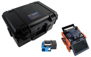 TEMPO FSP200KIT1 Optical Fusion Splicer & Cleaver Kit,  IP52, SC/LC/FC/ST, 0.1 to 15 dB,  7 Seconds Splicing