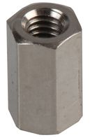 TR FASTENINGS TRFAHSBFFM2.5-7-4 Standoff, Brass, M2.5 x 0.45, Hex Female-Female, 7 mm, 7 mm
