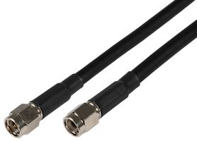 SIRETTA ASMA1000C058L13 RF / Coaxial Cable Assembly, PVC, 33 ft, 10 m, LLC200, SMA Straight Plug, RP-SMA Straight Plug