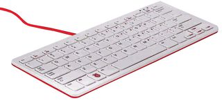RASPBERRY-PI RPI-KEYB (UK)-RED/WHITE