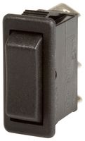 ARCOLECTRIC / BULGIN LIMITED C1522ATAAA Rocker Switch, (On)-Off-(On), SPST, Non Illuminated, Panel Mount, Black, 1500 Series