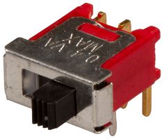 MULTICOMP PRO MP5FS3S102M6RES Slide Switch, Subminiature, SPDT, On-Off-On, Through Hole, Right Angle, MP Slide Switches, 20 V