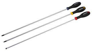 DURATOOL D03442 Screwdriver Set, Long, 3 Piece
