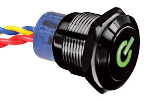 E-SWITCH ULV4FWB11544. VANDAL SWITCH, SPDT, 3A, 250VAC