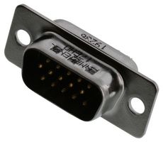 AMPHENOL COMMUNICATIONS SOLUTIONS 17EHD015PAM000 HD-D SUB CONN, PLUG, DE, 15POS, PCB