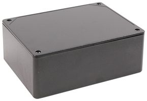BUD INDUSTRIES CUR-3283 ENCLOSURE, UTILITY, PLASTIC, BLACK