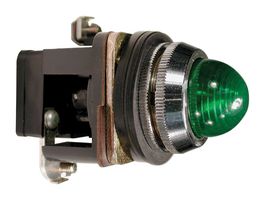 ALTECH PLB3LB-110 PILOT LIGHT, LED, GREEN, 30MM, 110VAC