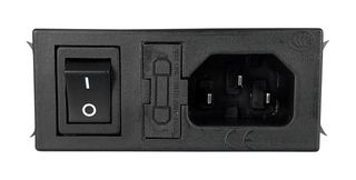 QUALTEK ELECTRONICS 762-18/002 CONNECTOR, POWER ENTRY, PLUG, 6A