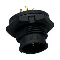 NORCOMP 870-005-113R001. CIRCULAR CONNECTOR, PLUG, 5POS, PCB