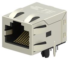 TE CONNECTIVITY - AMP 2301994-5 RJ45 CONNECTOR, JACK, 8P8C, 1PORT, TH