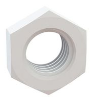 ESSENTRA COMPONENTS 04M050080HN HEX NUT, M5 X 0.8 THREAD, NATURAL, NYLON