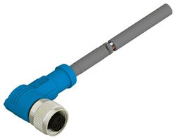 TE CONNECTIVITY T4161420003-005 SENSOR CORD, 3P, M12 RCPT-FREE END, 5M