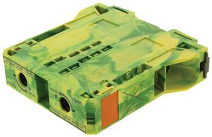 WAGO 285-197 TERMINAL BLOCK, DIN RAIL, 2 POSITION, 4-
