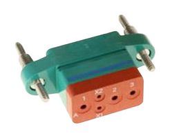 AMPHENOL PCD M12883/55-02 WC RELAY SOCKET, 5 POS, 25A, PANEL
