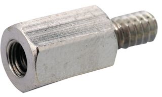 MULTICOMP SPC21571 SPACER/STANDOFF, HEX, AL 6.35MM X 25.4MM