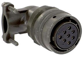 AMPHENOL INDUSTRIAL PT08SE-10-6S(SR) CIRCULAR CONNECTOR PLUG, SIZE 10, 6 POSI