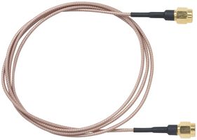POMONA 4846-UU-60. COAXIAL CABLE, RG-178B/U, 60IN, BROWN
