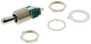 TE CONNECTIVITY - ALCOSWITCH MTG106D TOGGLE SWITCH, SPDT, 6A, 250VAC