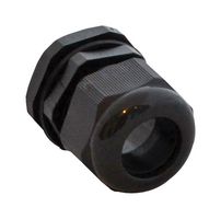 BUD INDUSTRIES IPG-22221 CABLE GLAND, NYLON, 18MM, BLACK