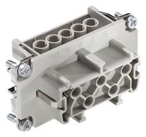 LAPP 10193100 HEAVY DUTY INSERT, RCPT, 10+PE POS, 16A