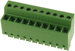 MULTICOMP PRO MC310-38110 TERMINAL BLOCK PLUGGABLE 10POS, 24-14AWG