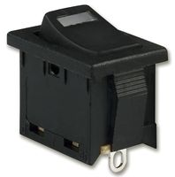 E-SWITCH R1966ABLKBLKESGRN.