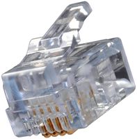 AIM CAMBRIDGE - CINCH CONNECTIVITY 32-5994UL CONNECTOR, RJ11, PLUG, 1PORT, 6P4C