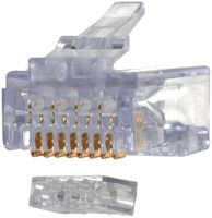 AIM CAMBRIDGE - CINCH CONNECTIVITY 32-2198UL MODULAR PLUG, CAT5E, RJ45, PLUG, 8 POSIT