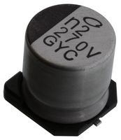 NICHICON GYC1V271MCQ1GS CAP, 270UF, 35V, ALU ELEC, HYBRID, SMD