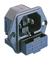 BULGIN LIMITED PF0001/28. CONNECTOR, POWER ENTRY, RCPT, 10A, 250V