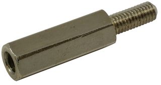 KEYSTONE 24315 SPACER/STANDOFF, HEX, BRASS, 15MM