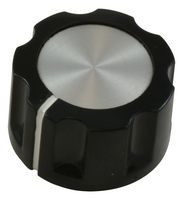 ALCOSWITCH - TE CONNECTIVITY PKE90B1/4 FLUTED KNOB WITH LINE INDICATOR, 6.35MM