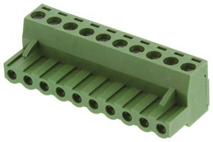 MULTICOMP PRO MCTC-10D10 TERMINAL BLOCK PLUGGABLE, 10 POSITION, 2