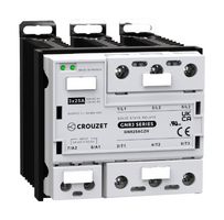 CROUZET GNR25DCZH SSR, GNR3, 3-PHASE, DIN RAIL, 25A, IN 4-