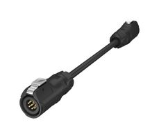 AMPHENOL COMMUNICATIONS SOLUTIONS MRDAP08CBPA00 CABLE ASSY, 8P CIR PLUG-PLUG, 3.3FT