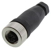 OMEGA M12-S-F-FM. M12 SENSOR CONNECTOR, FEMALE, 4POS
