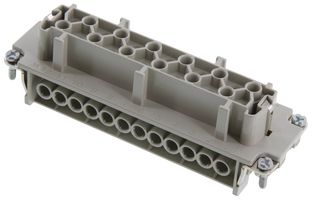 LAPP 10197000 HEAVY DUTY INSERT, RCPT, 24POS