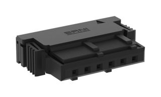 ERNI - TE CONNECTIVITY 364240-E. CONNECTOR HOUSING, RCPT, 6POS, 2.54MM