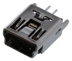 AMPHENOL COMMUNICATIONS SOLUTIONS 10119313-301TLF MINI USB CONN, 2.0 TYPE B, RCPT, 5POS