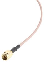 AMPHENOL RF 135100-01-12.00 COAX CABLE, SMA PLUG-FREE END, 12"