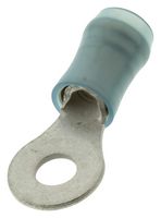 TE CONNECTIVITY - AMP 36158 TERMINAL, RING TONGUE, #6, CRIMP, BLUE