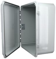 BUD INDUSTRIES DPH-28712 ENCLOSURE, OUTDOOR, PC, LIGHT GREY