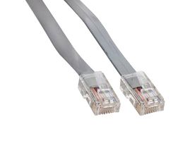AMPHENOL CABLES ON DEMAND MP-5FRJ45STWS-002 ENET CABLE, RJ45 PLUG-PLUG, 2FT