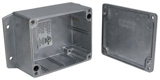 BUD INDUSTRIES AN-2854-A ENCLOSURE, WALL MNT, ALUMINIUM, NATURAL