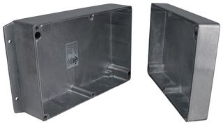 BUD INDUSTRIES AN-2858-A ENCLOSURE, WALL MNT, ALUMINIUM, NATURAL