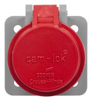 CROUSE-HINDS E1016SC-36 PROTECTION COVER, PLASTIC, RED