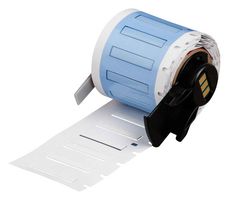 BRADY M6-094-1-342-WT LABEL, HEAT SHRINK, 2.4MMX25.4MM, WHT
